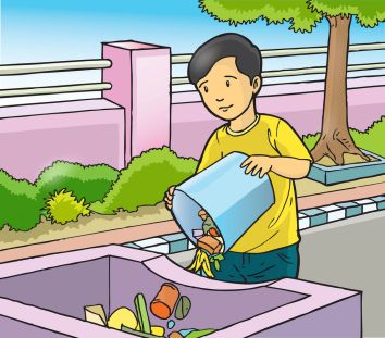 Gambar Animasi Membuang Sampah - KibrisPDR