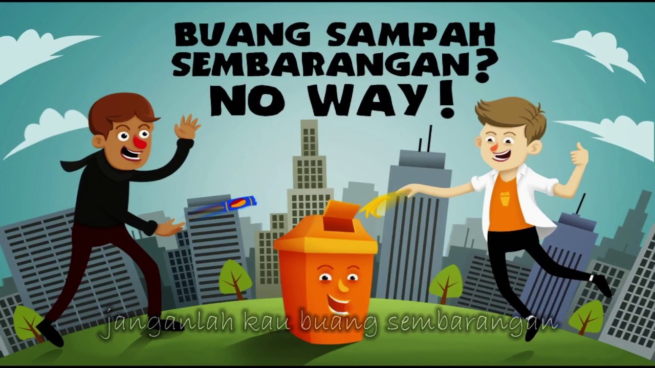 Detail Gambar Animasi Membuang Sampah Nomer 25