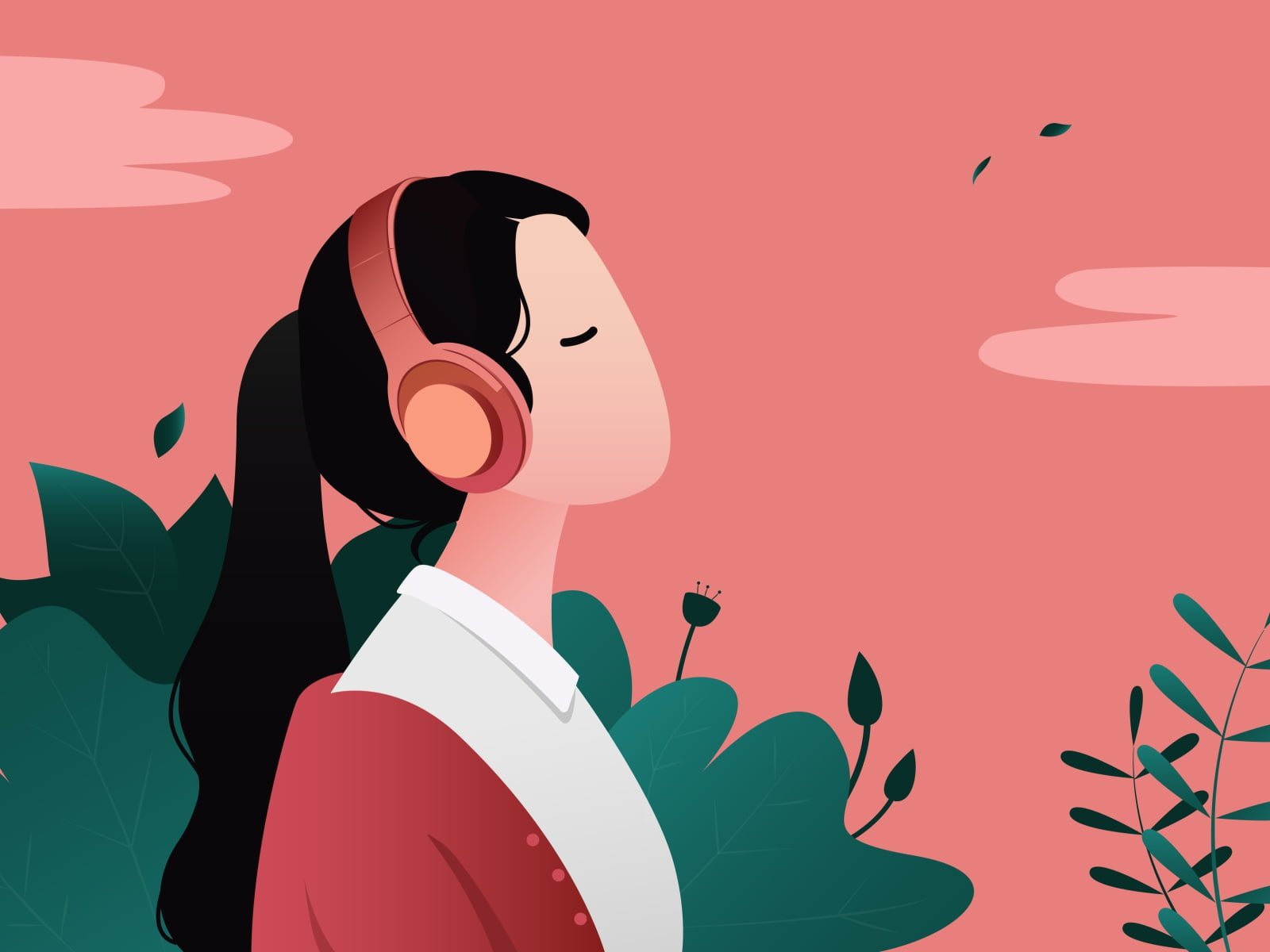 Detail Gambar Animasi Mendengarkan Musik Nomer 16