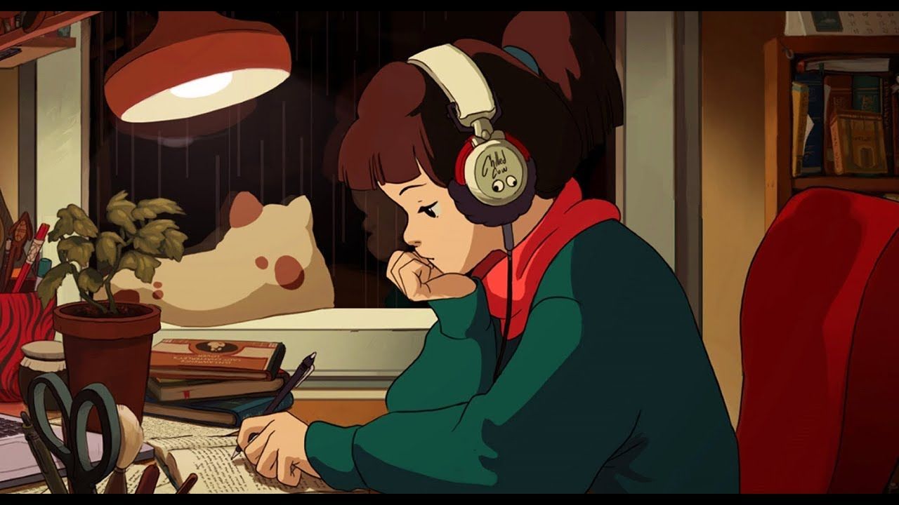 Detail Gambar Animasi Mendengarkan Musik Nomer 25