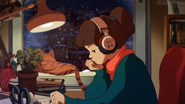 Detail Gambar Animasi Mendengarkan Musik Nomer 35