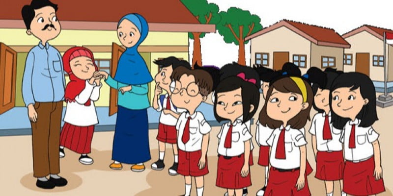 Detail Gambar Animasi Menghomati Orang Nomer 23