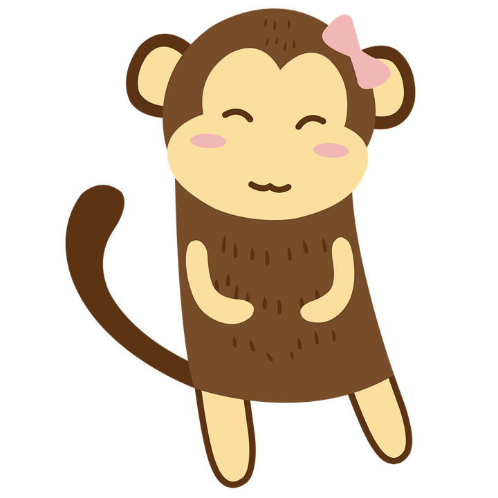 Detail Gambar Animasi Monyet Lucu Nomer 36