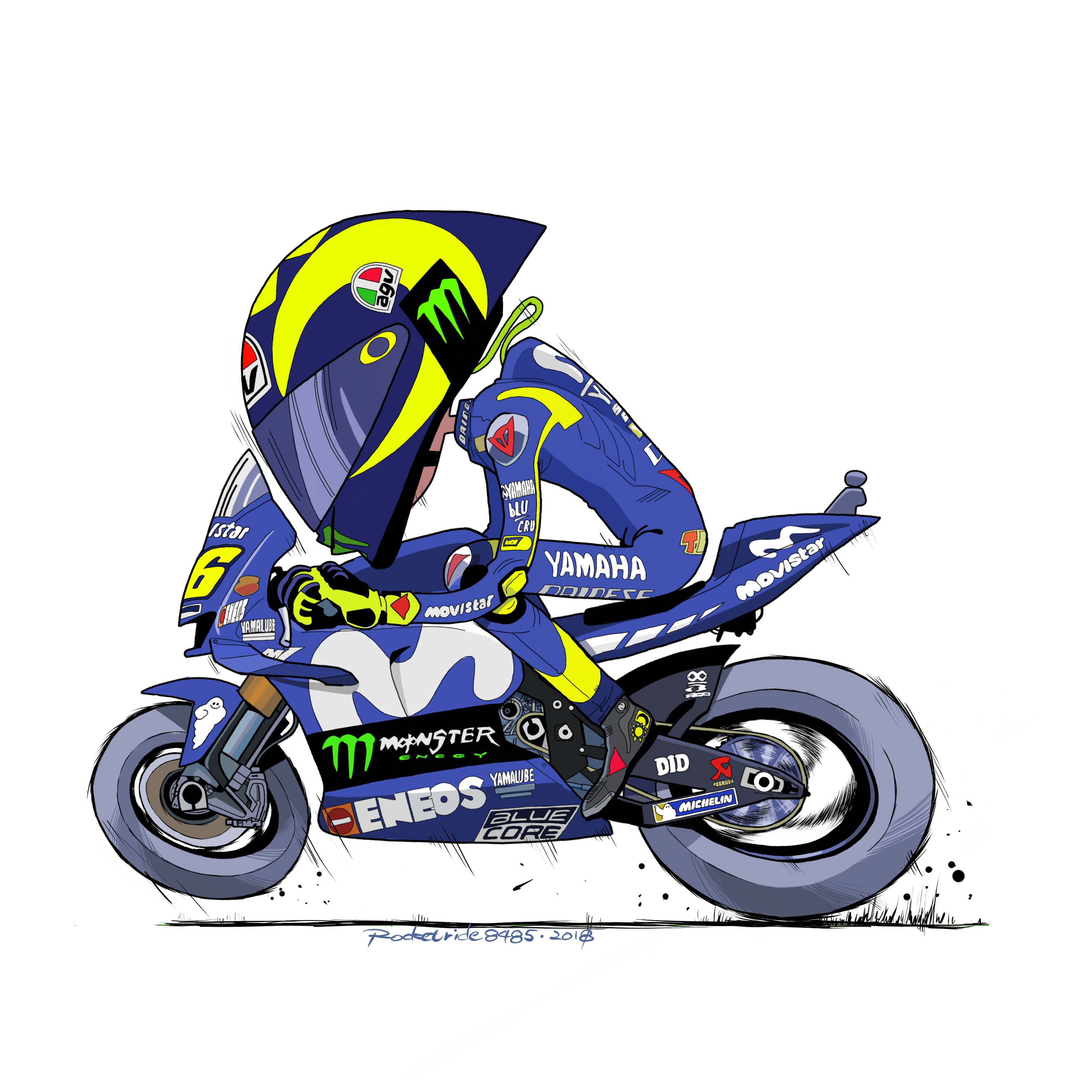 Detail Gambar Animasi Moto Gp Nomer 6