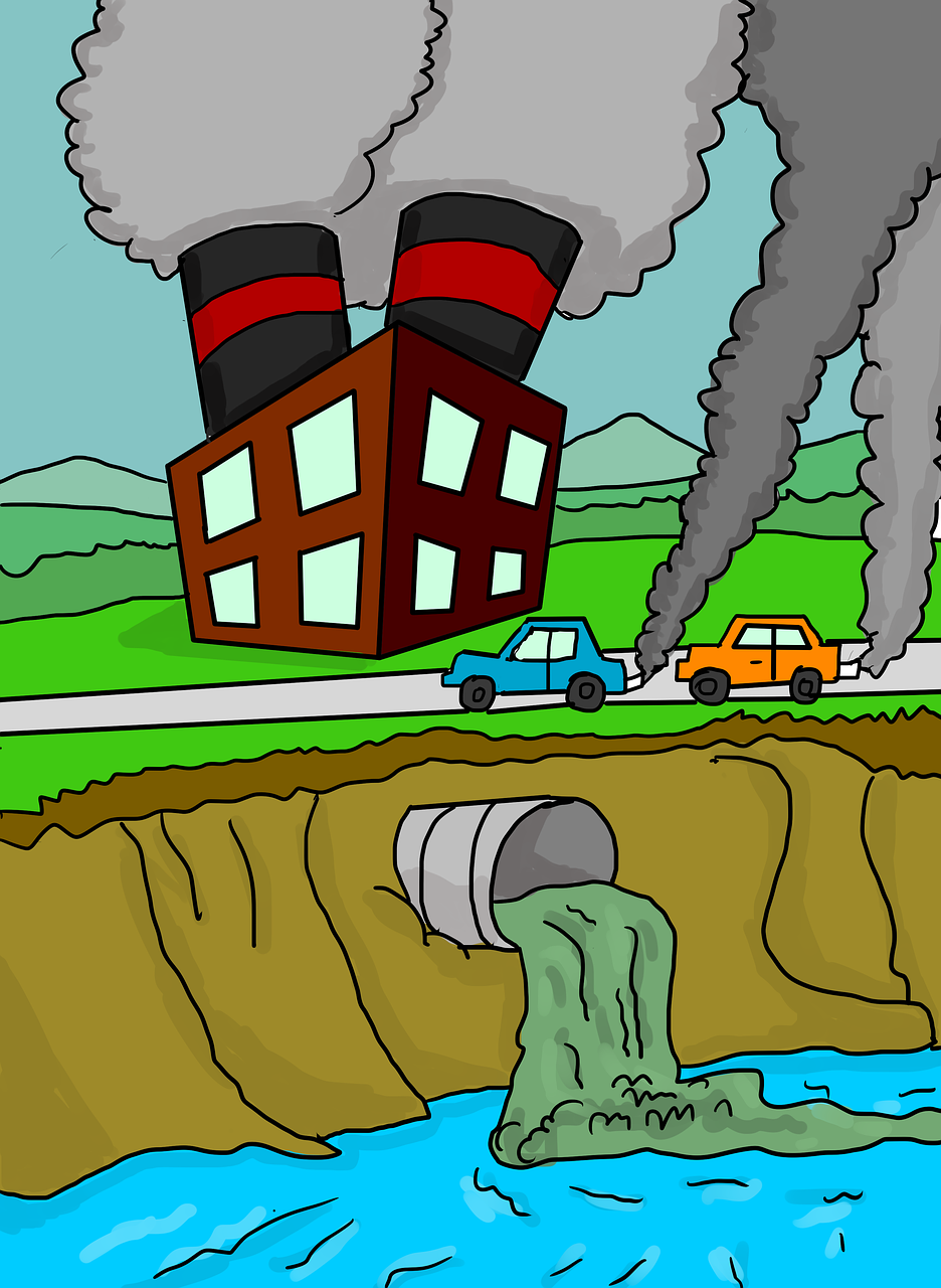 Detail Gambar Animasi Pencemaran Udara Nomer 2