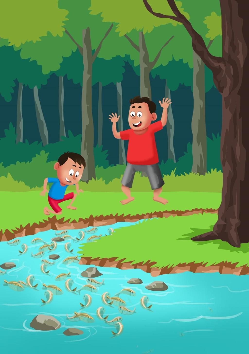 Detail Gambar Animasi Pinggir Sungai Nomer 36