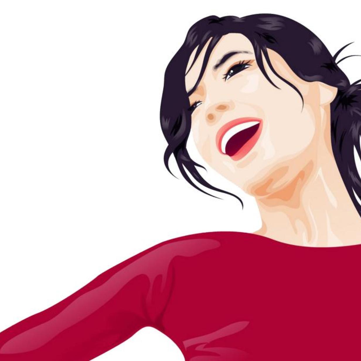 Detail Lachende Frauen Nomer 8