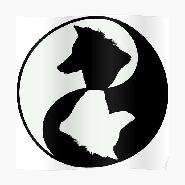 Detail Wolf Yin Yang Nomer 21