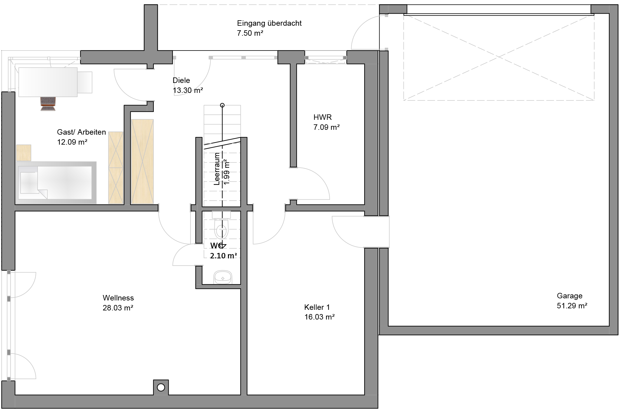 Eingang Zum Untergeschoss Eines Hauses - KibrisPDR