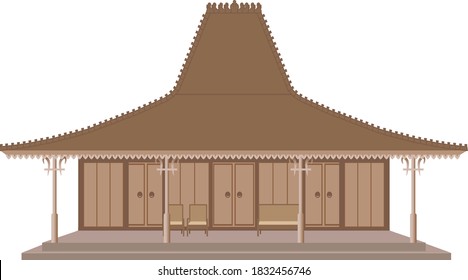 Detail Gambar Animasi Rumah Joglo Nomer 2