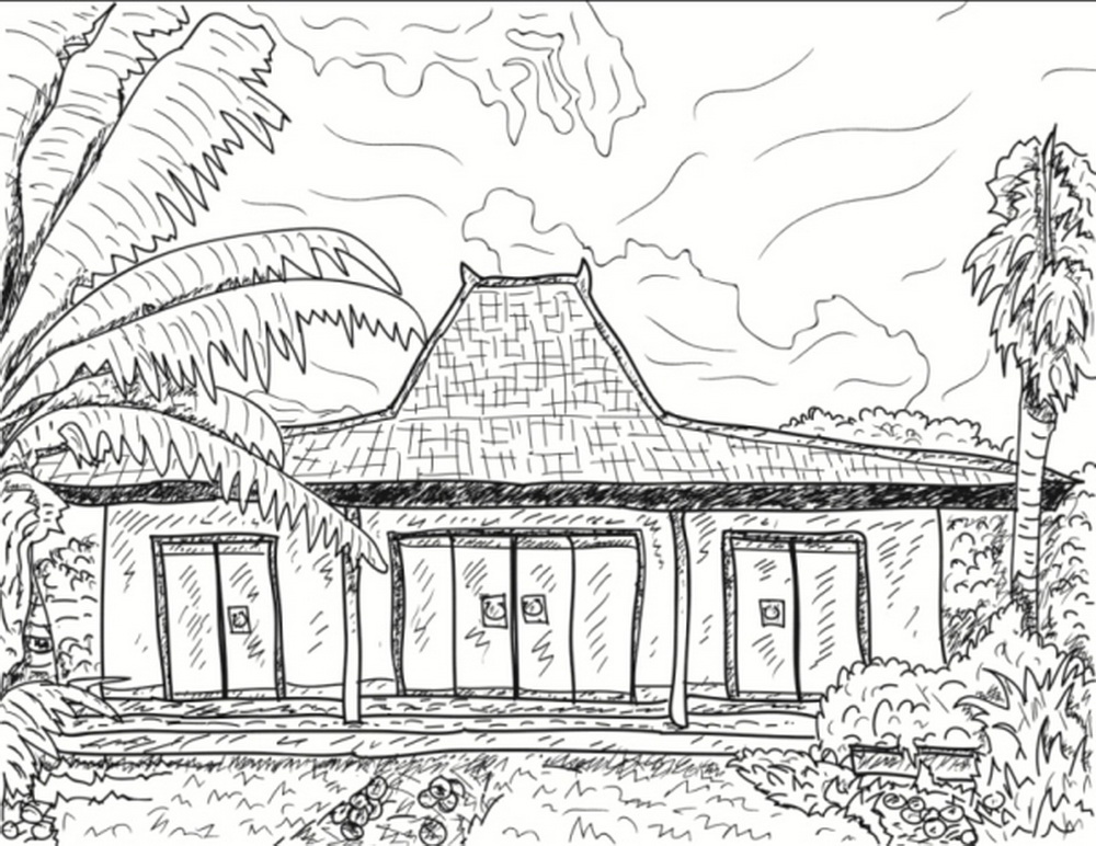 Detail Gambar Animasi Rumah Joglo Nomer 51