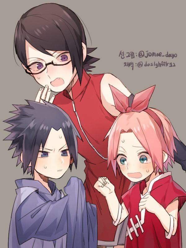 Detail Gambar Animasi Sasuke Dan Sakura Nomer 15