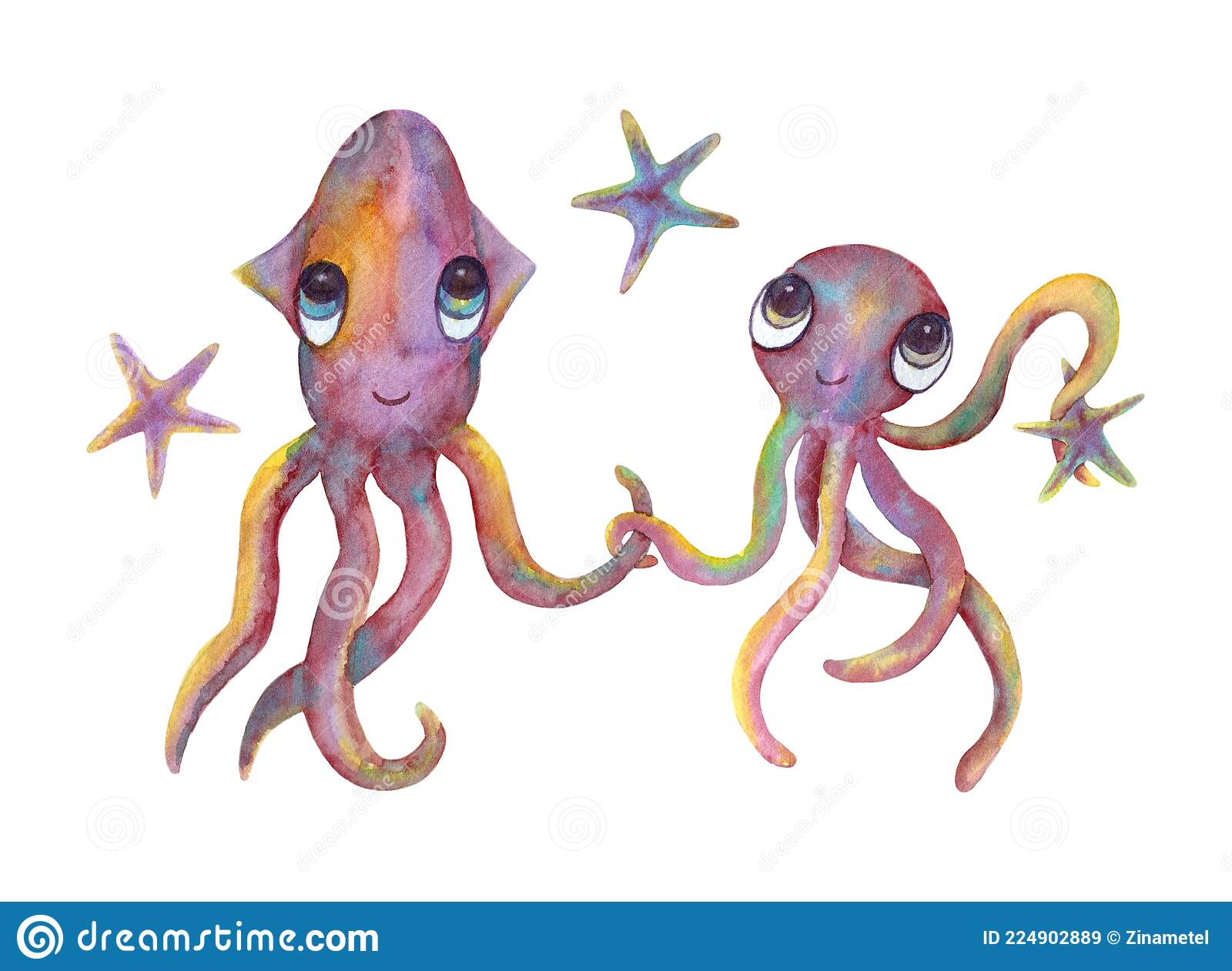 Detail Gambar Animasi Sea Animals Octopus Nomer 21