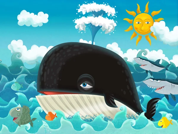 Download Gambar Animasi Sea Animals Whale Nomer 12