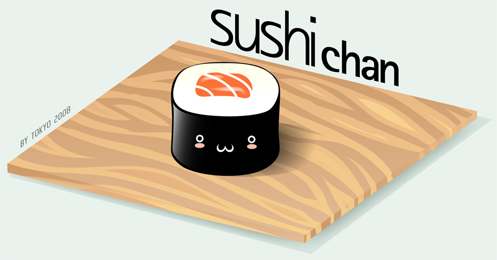 Detail Gambar Animasi Sushi Nomer 36