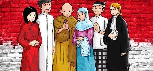 Detail Gambar Animasi Tempat Ibadah 6 Agama Di Indonesia Nomer 50