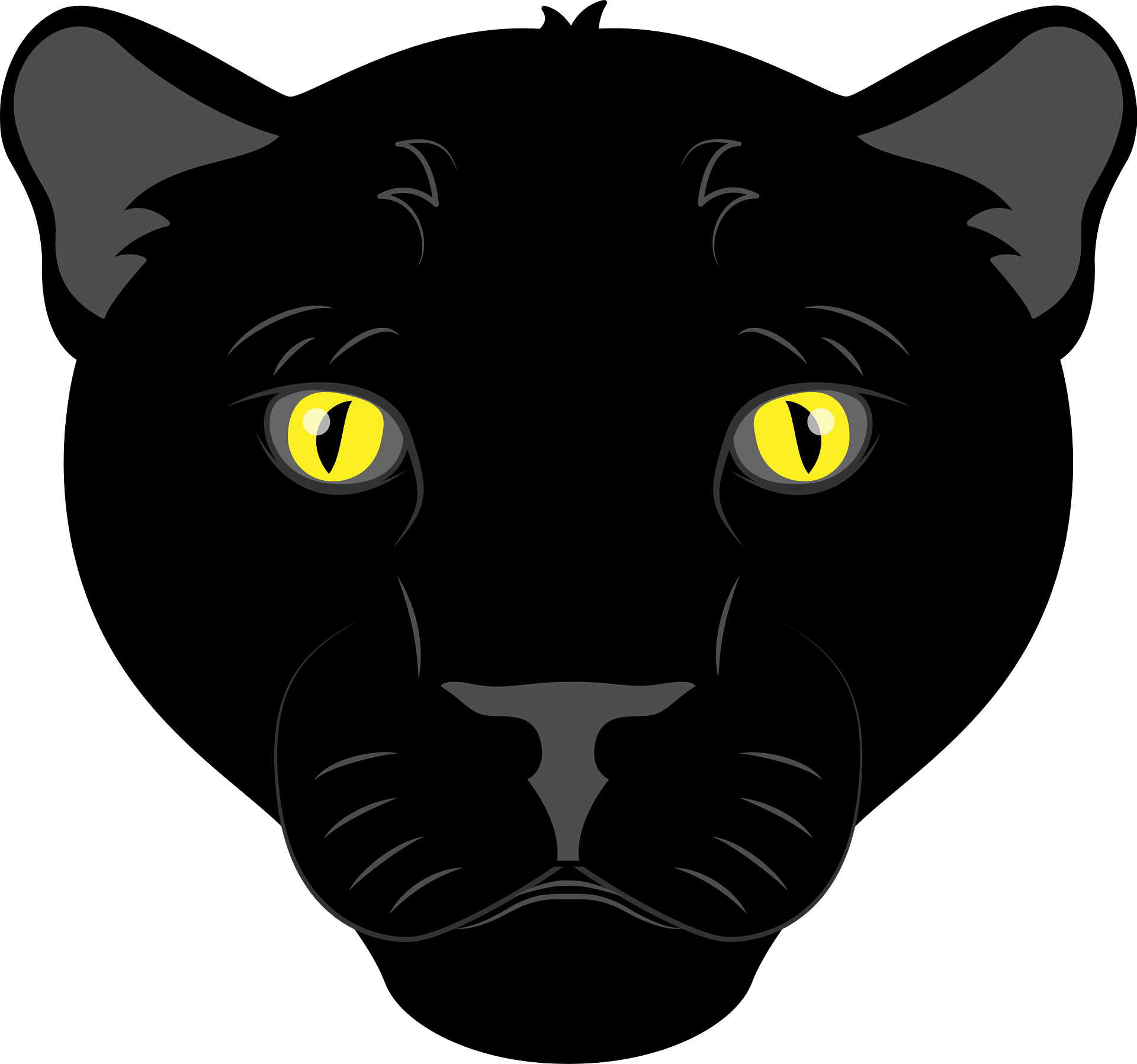 Detail Panther Clipart Nomer 10