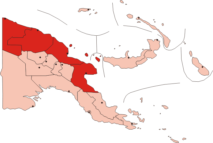 Detail Papua Neuguinea Karte Nomer 15