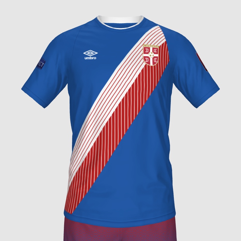 Detail Serbia Shirt World Cup Nomer 10