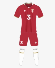 Detail Serbia Shirt World Cup Nomer 8