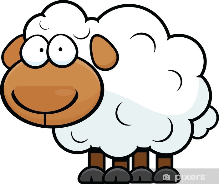 Detail Sheep Cartoon Nomer 12