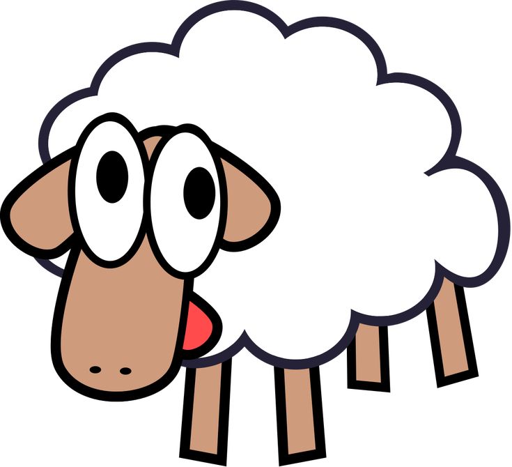 Detail Sheep Cartoon Nomer 17