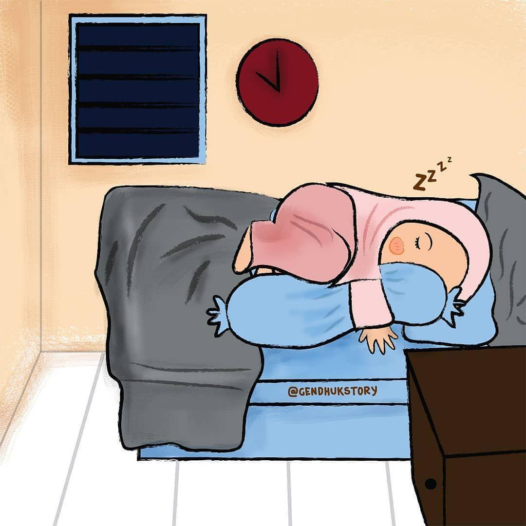 Detail Gambar Animasi Tidur Malam Nomer 39