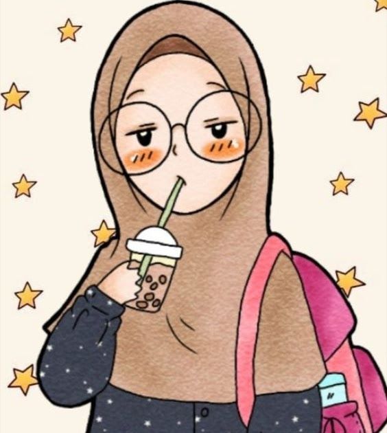 Detail Gambar Animasi Wanita Berhijab Nomer 31