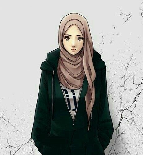 Detail Gambar Animasi Wanita Berhijab Nomer 42