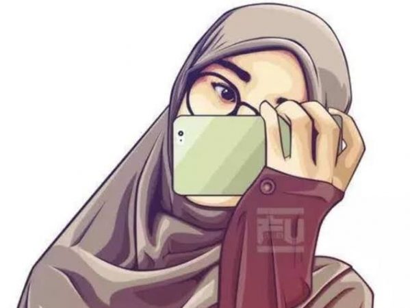 Detail Gambar Animasi Wanita Hijab Nomer 11