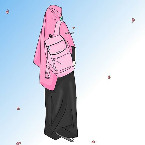 Detail Gambar Animasi Wanita Hijrah Nomer 18