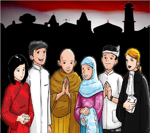 Detail Gambar Animasi Wujud Sila Persatuan Indonesiadalam Keluarga Nomer 17