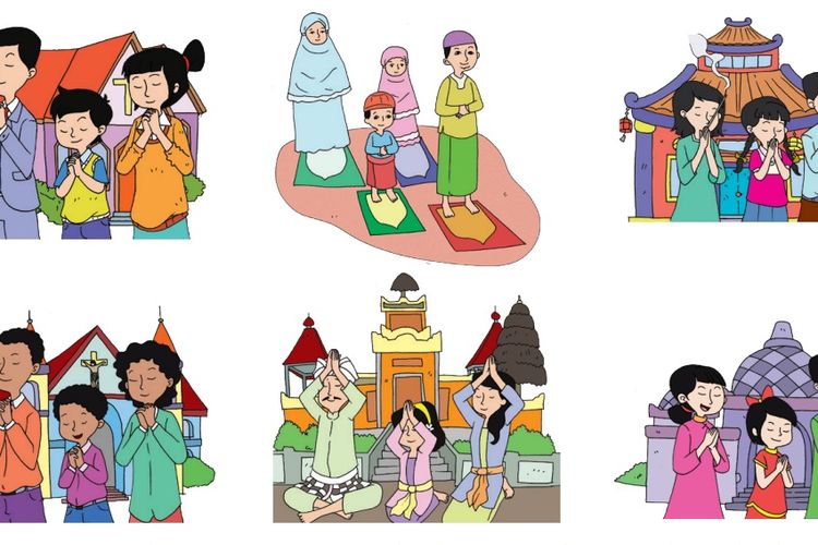 Detail Gambar Animasi Wujud Sila Persatuan Indonesiadalam Keluarga Nomer 18