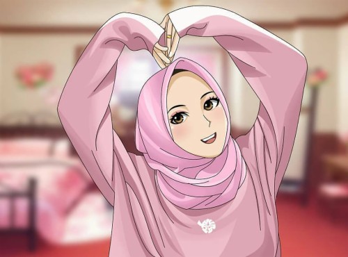 Detail Gambar Anime Berhijab Nomer 18