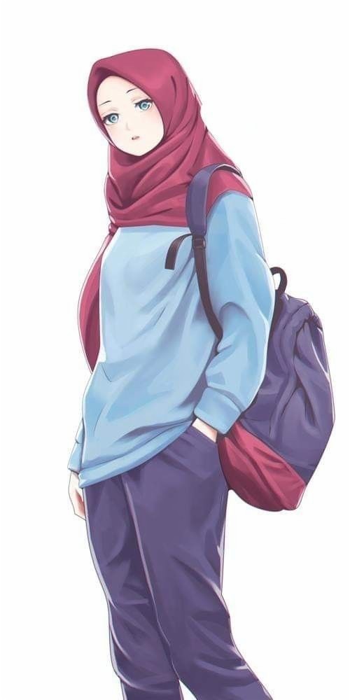 Detail Gambar Anime Berhijab Nomer 21