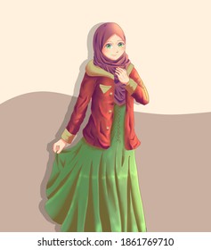 Detail Gambar Anime Berhijab Nomer 38