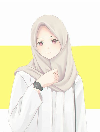 Detail Gambar Anime Berhijab Cantik Nomer 23