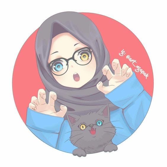 Detail Gambar Anime Berhijab Cantik Nomer 31