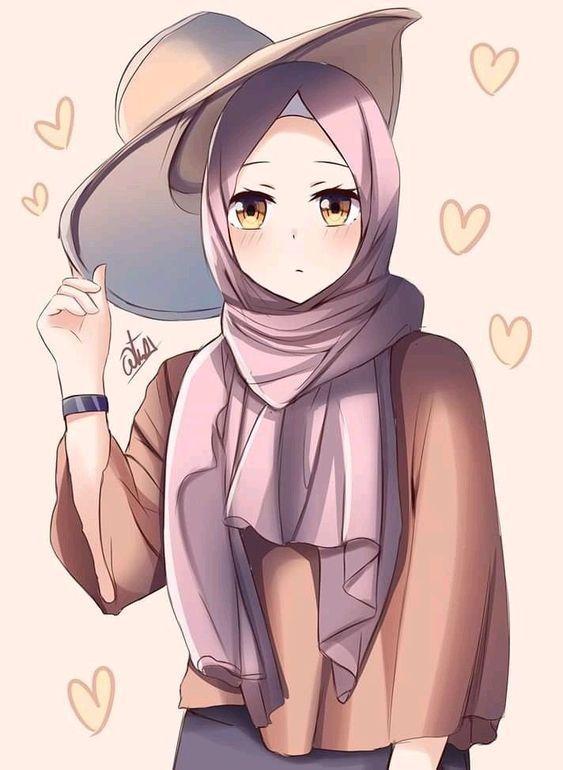 Detail Gambar Anime Berhijab Cantik Nomer 46