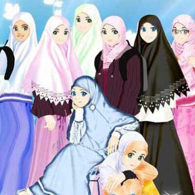 Detail Gambar Anime Berhijab Cantik Nomer 48