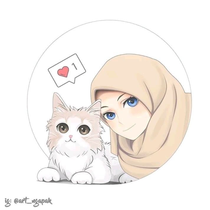 Detail Gambar Anime Cantik Berhijab Nomer 49