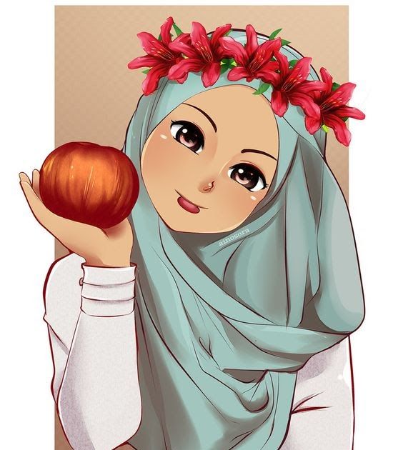 Detail Gambar Anime Cewek2 Cantik Lucu Berhijab Nomer 2