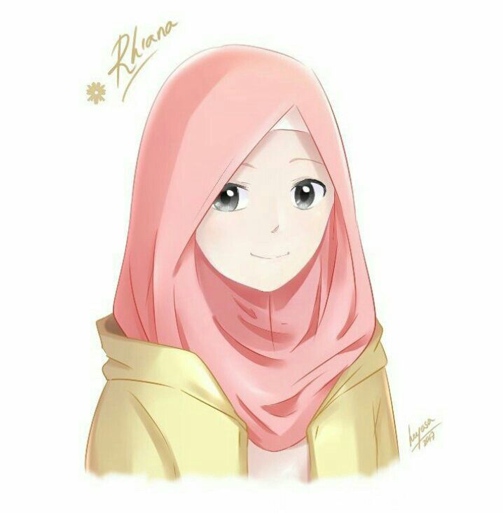 Detail Gambar Anime Cewek2 Cantik Lucu Berhijab Nomer 13