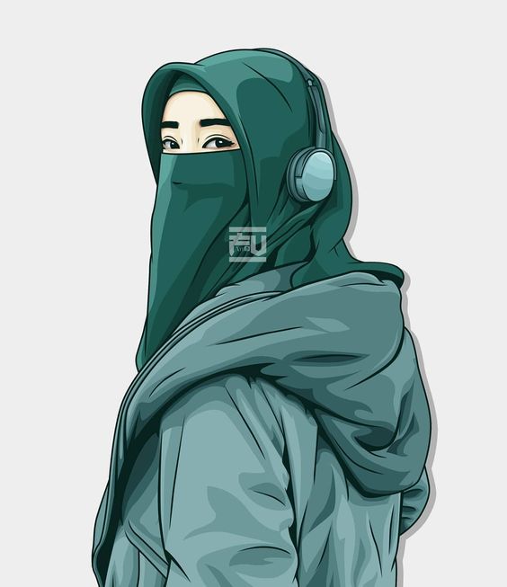 Detail Gambar Anime Cewek2 Cantik Lucu Berhijab Nomer 46