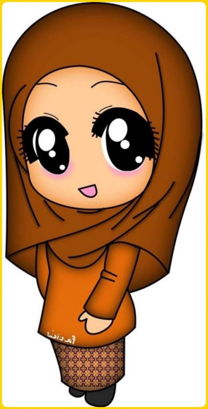 Detail Gambar Anime Cewek2 Cantik Lucu Berhijab Nomer 48