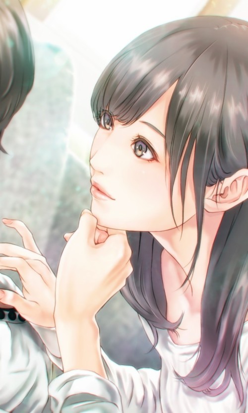 Detail Gambar Anime Couple Terpisah Romantis Nomer 18