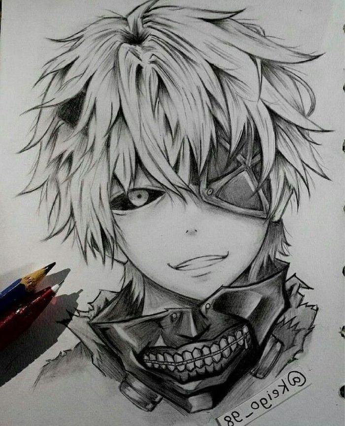 Detail Gambar Anime Dari Pensil Nomer 17