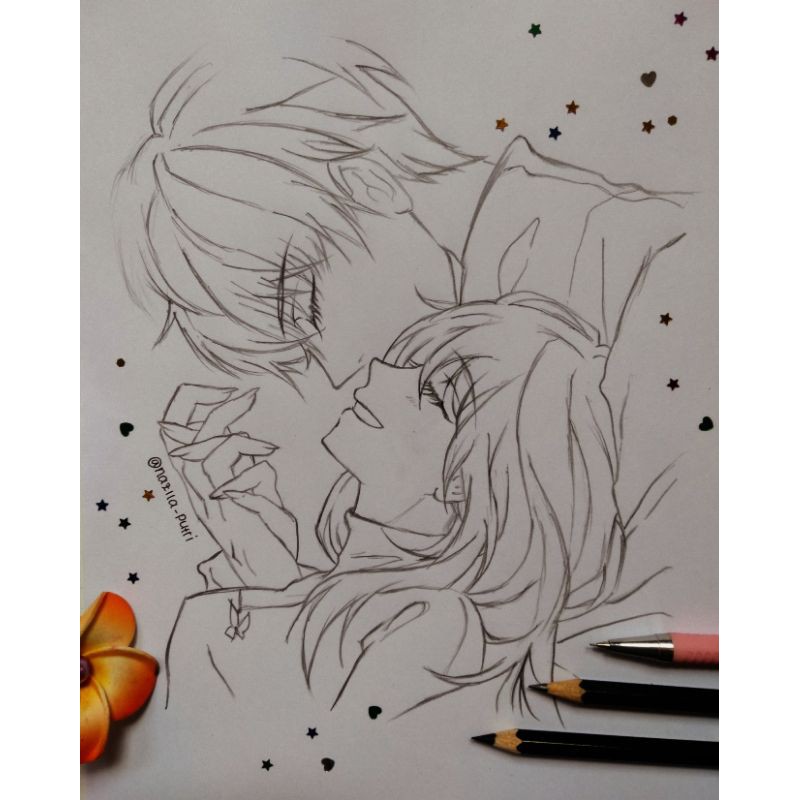 Detail Gambar Anime Dari Pensil Nomer 39