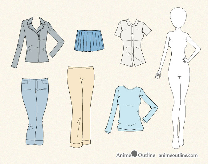 Detail Gambar Anime Full Body Fashion Nomer 52