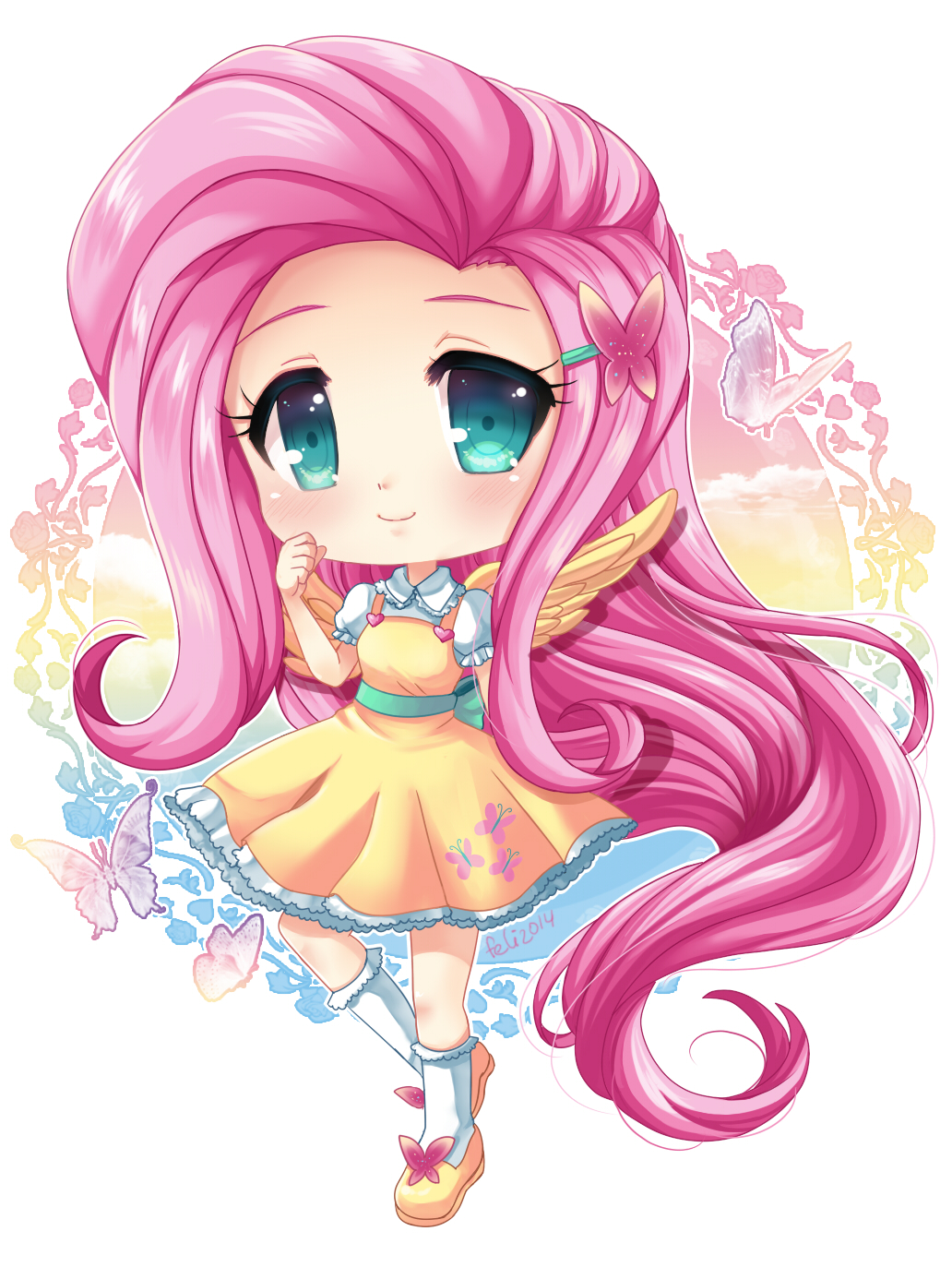 Detail Gambar Anime Gambar My Little Pony Fluttershy Nomer 10